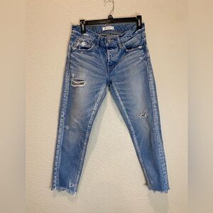 moussy glendale comfort vintage denim size 26 skinny jeans